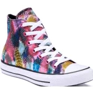 Converse Chuck Taylor All Star High-Top 'Feather Print' sneakers size 6